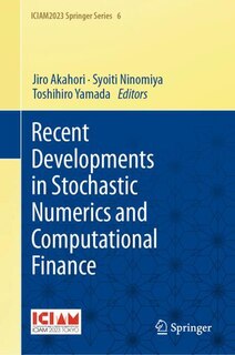 Front cover_Recent Developments in Stochastic Numerics and Computational Finance