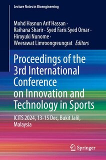 Front cover_Proceedings of the 3rd International Conference on Innovation and Technology in Sports