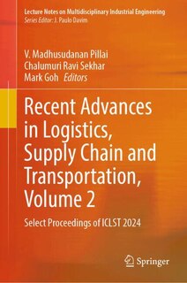 Couverture_Recent Advances in Logistics, Supply Chain and Transportation, Volume 2
