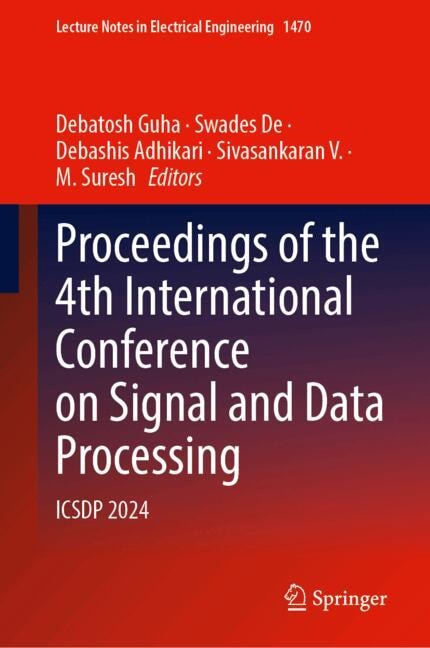 Front cover_Proceedings of the 4th International Conference on Signal and Data Processing