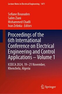 Front cover_Proceedings of the 6th International Conference on Electrical Engineering and Control Applications - Volume 1