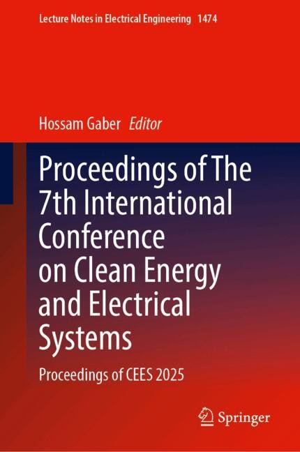 Front cover_Proceedings of The 7th International Conference on Clean Energy and Electrical Systems