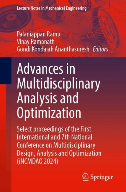 Couverture_Advances in Multidisciplinary Analysis and Optimization