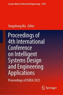 Couverture_Proceedings of 4th International Conference on Intelligent Systems Design and Engineering Applications
