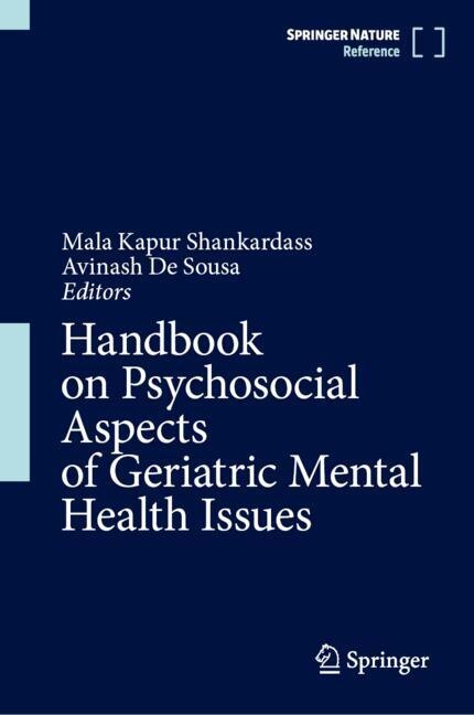 Front cover_Handbook on Psychosocial Aspects of Geriatric Mental Health Issues
