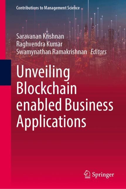 Front cover_Unveiling Blockchain enabled Business Applications
