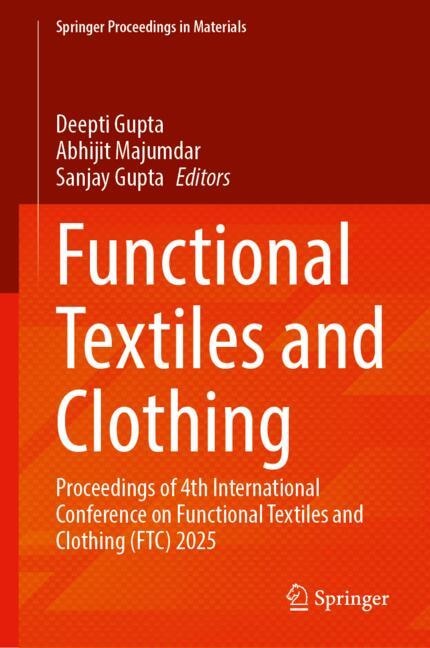 Couverture_Functional Textiles and Clothing