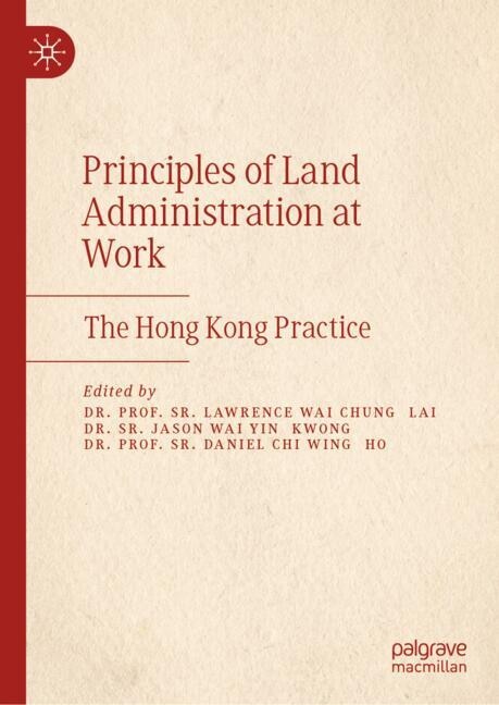 Couverture_Principles of Land Administration at Work