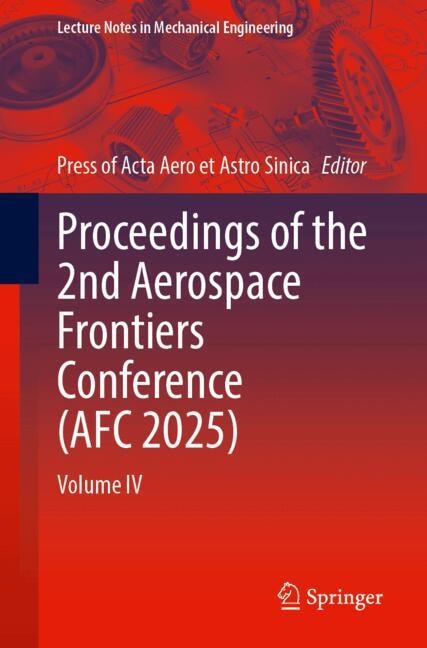 Couverture_Proceedings of the 2nd Aerospace Frontiers Conference (AFC 2025)