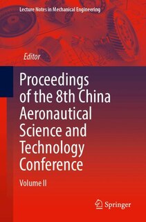 Front cover_Proceedings of the 8th China Aeronautical Science and Technology Conference