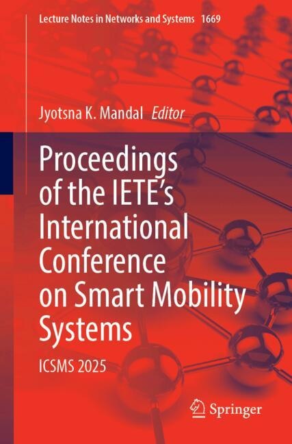 Front cover_Proceedings of the IETE's International Conference on Smart Mobility Systems