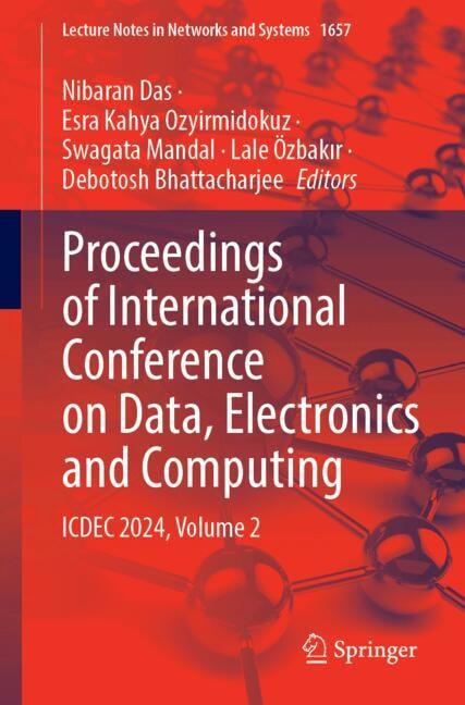 Couverture_Proceedings of International Conference on Data, Electronics and Computing