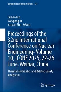 Couverture_Proceedings of the 32nd International Conference on Nuclear Engineering-Volume 10; ICONE 2025, 22-26 June, Weihai, China