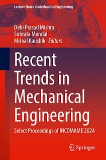 Couverture_Recent Trends in Mechanical Engineering