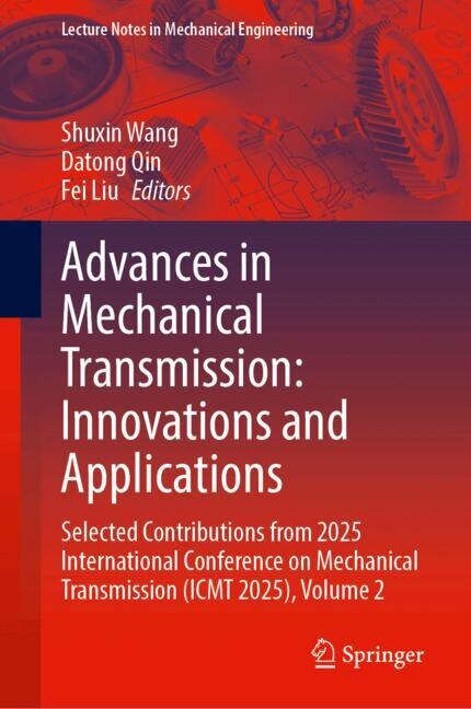 Front cover_Advances in Mechanical Transmission