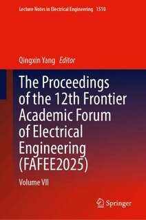 Couverture_The Proceedings of the 12th Frontier Academic Forum of Electrical Engineering (FAFEE2025)