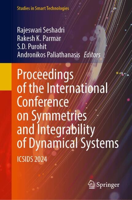 Couverture_Proceedings of the International Conference on Symmetries and Integrability of Dynamical Systems