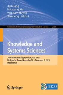 Couverture_Knowledge and Systems Sciences