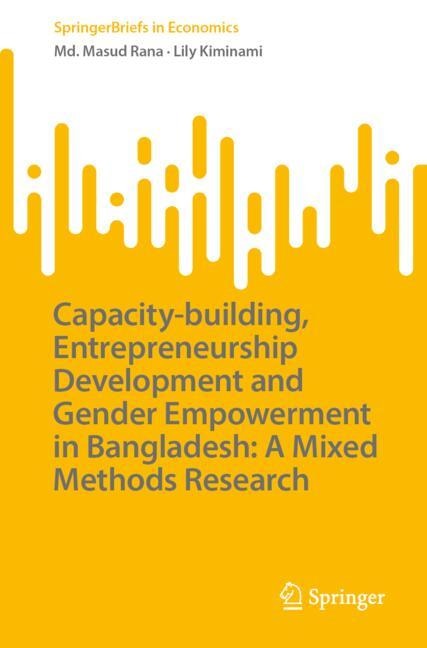 Couverture_Capacity-building, Entrepreneurship Development and Gender Empowerment in Bangladesh