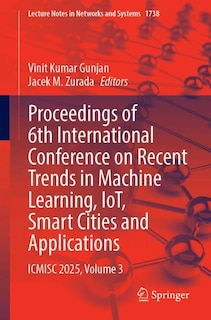 Couverture_Proceedings of 6th International Conference on Recent Trends in Machine Learning, IoT, Smart Cities and Applications