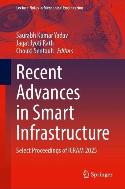 Couverture_Recent Advances in Smart Infrastructure