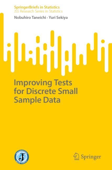 Couverture_Improving Tests for Discrete Small Sample Data