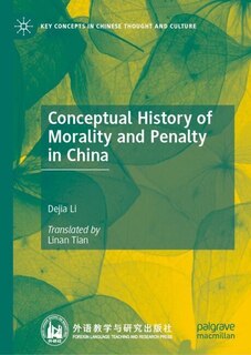 Couverture_Conceptual History of Morality and Penalty in China