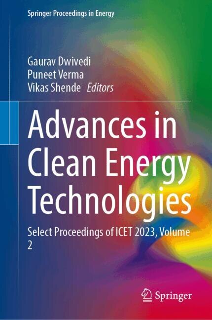 Couverture_Advances in Clean Energy Technologies