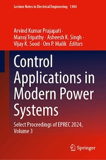 Front cover_Control Applications in Modern Power Systems