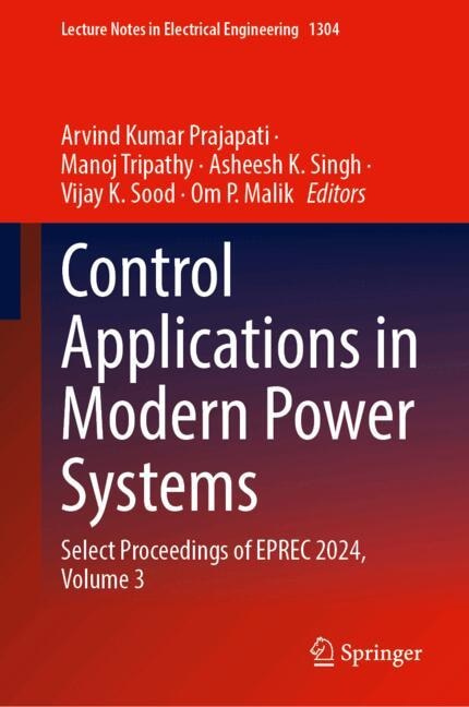 Front cover_Control Applications in Modern Power Systems