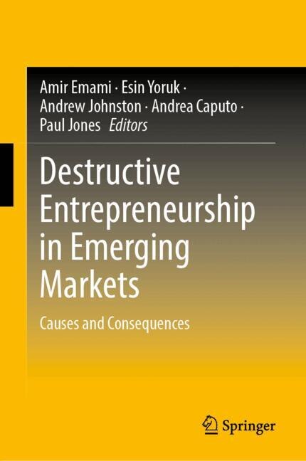 Couverture_Destructive Entrepreneurship in Emerging Markets