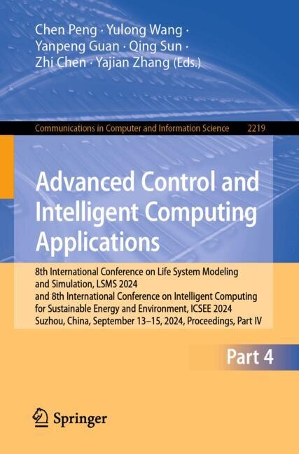 Front cover_Advanced Control and Intelligent Computing Applications