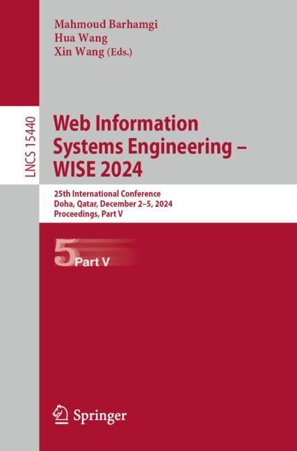 Front cover_Web Information Systems Engineering - WISE 2024
