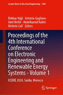 Couverture_Proceedings of the 4th International Conference on Electronic Engineering and Renewable Energy Systems-Volume 1