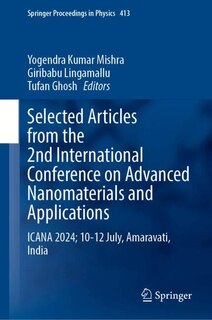 Couverture_Selected Articles from the 2nd International Conference on Advanced Nanomaterials and Applications