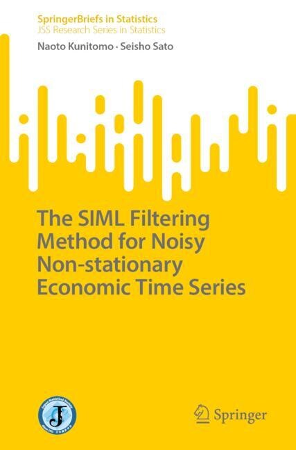 Couverture_The SIML Filtering Method for Noisy Non-stationary Economic Time Series