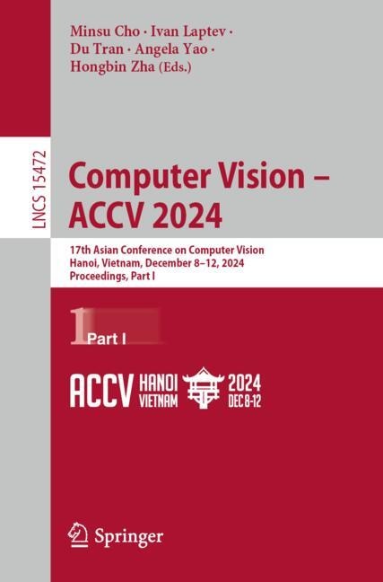 Front cover_Computer Vision - ACCV 2024