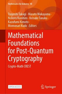 Front cover_Mathematical Foundations for Post-Quantum Cryptography