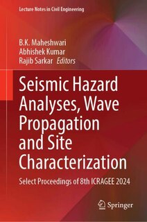 Couverture_Seismic Hazard Analyses, Wave Propagation and Site Characterization