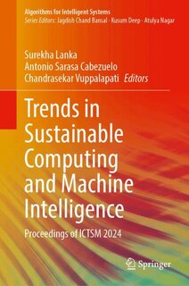 Front cover_Trends in Sustainable Computing and Machine Intelligence