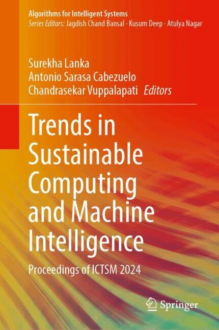 Front cover_Trends in Sustainable Computing and Machine Intelligence