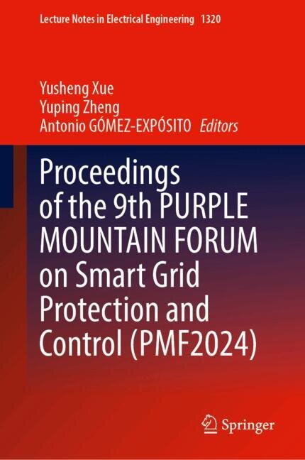 Couverture_Proceedings of the 9th Purple Mountain Forum on Smart Grid Protection and Control (Pmf2024)