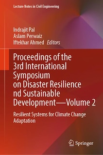 Front cover_Proceedings of the 3rd International Symposium on Disaster Resilience and Sustainable Development-Volume 2