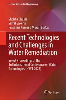 Couverture_Recent Technologies and Challenges in Water Remediation