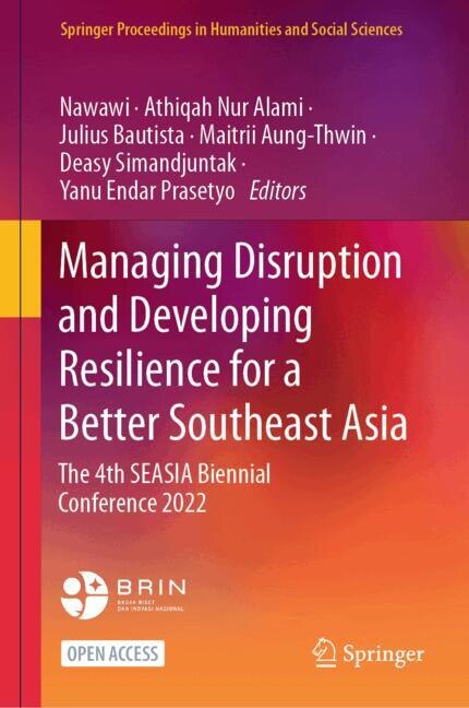 Front cover_Managing Disruption and Developing Resilience for a Better Southeast Asia