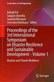 Front cover_Proceedings of the 3rd International Symposium on Disaster Resilience and Sustainable Development-Volume 1