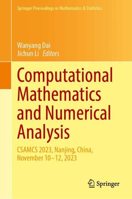 Couverture_Computational Mathematics and Numerical Analysis