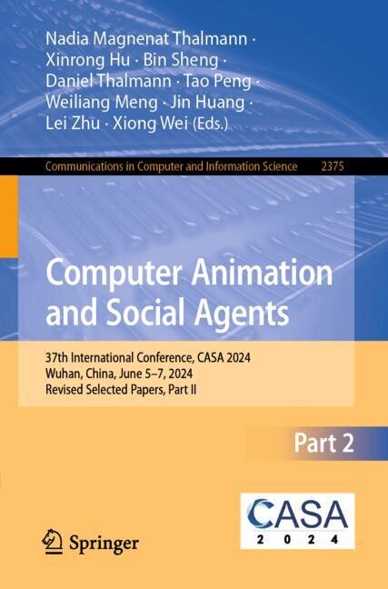 Front cover_Computer Animation and Social Agents