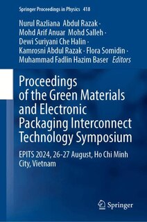 Couverture_Proceedings of the Green Materials and Electronic Packaging Interconnect Technology Symposium
