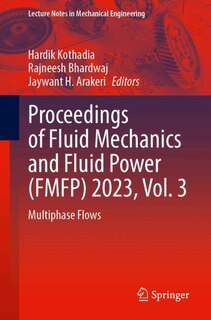 Front cover_Proceedings of Fluid Mechanics and Fluid Power (FMFP) 2023, Vol. 3